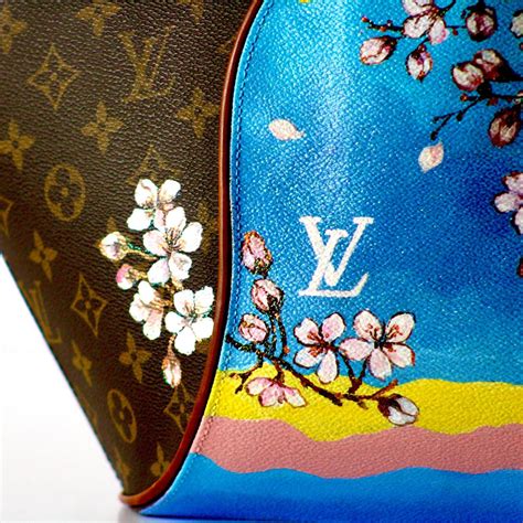 lv bag painting|louis vuitton personalized bag.